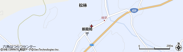 福島県二本松市西新殿松林14周辺の地図