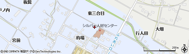 福島県大玉村（安達郡）玉井（東三合目）周辺の地図