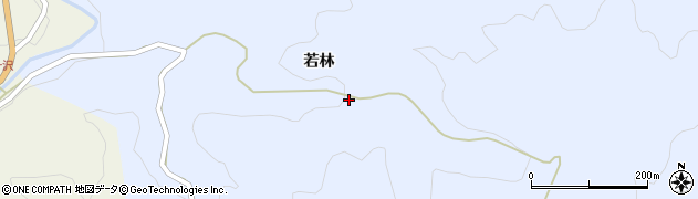 福島県二本松市茂原（若林）周辺の地図
