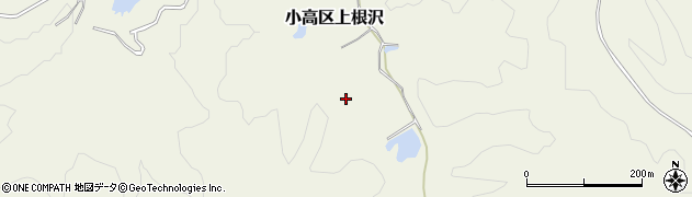 福島県南相馬市小高区上根沢（仏供田）周辺の地図