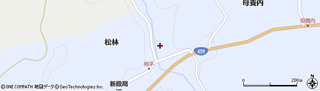 福島県二本松市西新殿柿平10周辺の地図