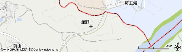 福島県大玉村（安達郡）大山（舘野）周辺の地図