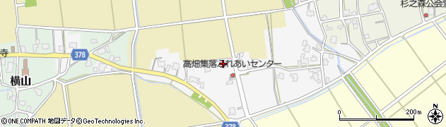 新潟県長岡市中之島高畑602周辺の地図