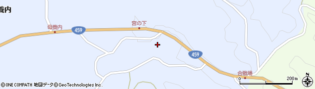 福島県二本松市西新殿333周辺の地図