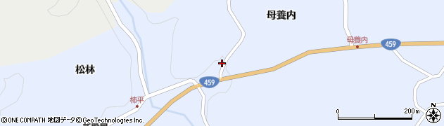 福島県二本松市西新殿柿平32周辺の地図