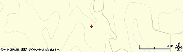 福島県西会津町（耶麻郡）下谷（倉花甲）周辺の地図