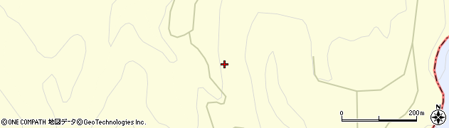福島県西会津町（耶麻郡）睦合（貝吹山戊）周辺の地図