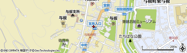 新潟県長岡市与板町与板496周辺の地図