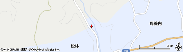 福島県二本松市西新殿柿平66周辺の地図