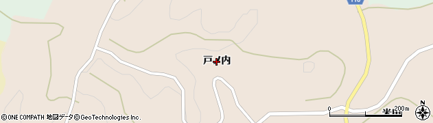 福島県二本松市成田（戸ノ内）周辺の地図