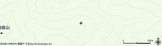 福島県西会津町（耶麻郡）野沢（日向倉山甲）周辺の地図