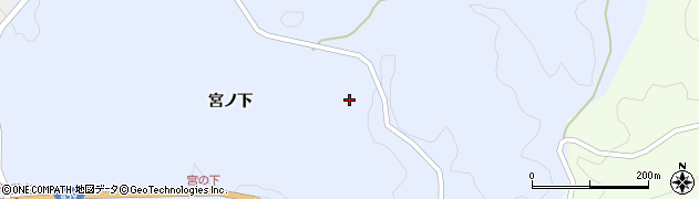 福島県二本松市西新殿（杢内）周辺の地図