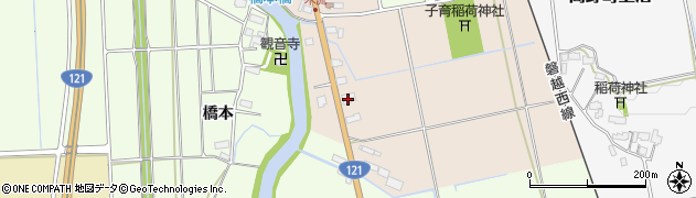 福島県会津若松市高野町橋本木流60周辺の地図