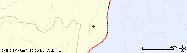 福島県西会津町（耶麻郡）睦合（大吹欠戊）周辺の地図