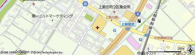 ホームセンタームサシ見附店周辺の地図