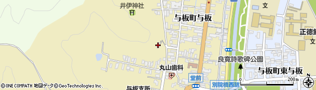 楽山亭周辺の地図