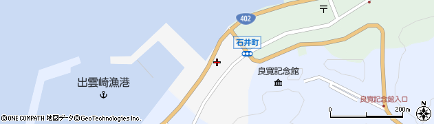 新潟県出雲崎町（三島郡）住吉町周辺の地図