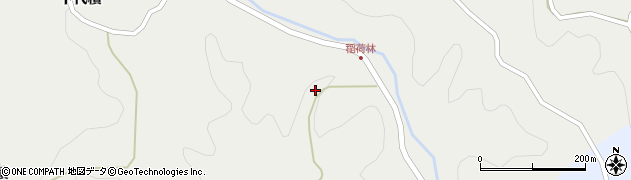 福島県二本松市上太田（稲荷林）周辺の地図