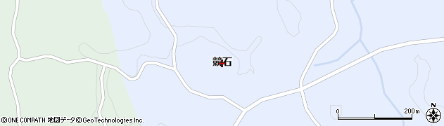 福島県二本松市西勝田（競石）周辺の地図