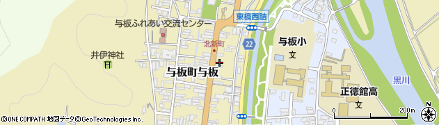 新潟県長岡市与板町与板668周辺の地図
