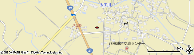 会津若松警察署八田駐在所周辺の地図