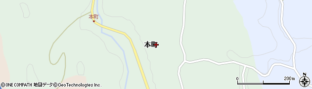 福島県二本松市小浜（本町）周辺の地図