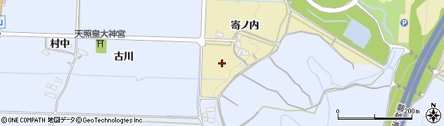 福島県会津若松市河東町浅山（寄ノ内）周辺の地図