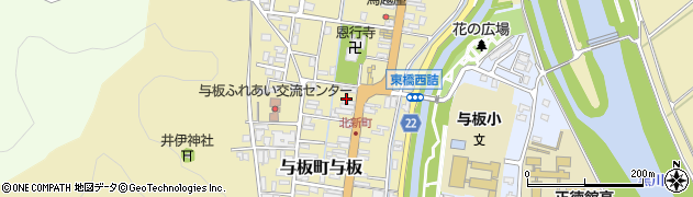 新潟県長岡市与板町与板637周辺の地図