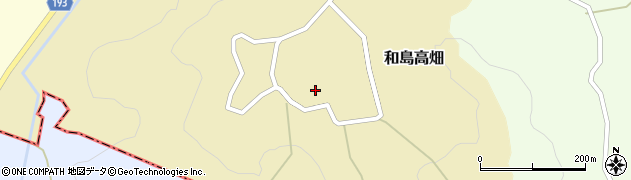 新潟県長岡市和島高畑75周辺の地図