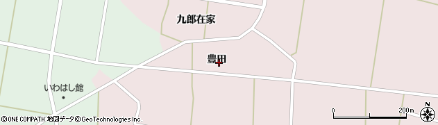 福島県猪苗代町（耶麻郡）長田（豊田）周辺の地図