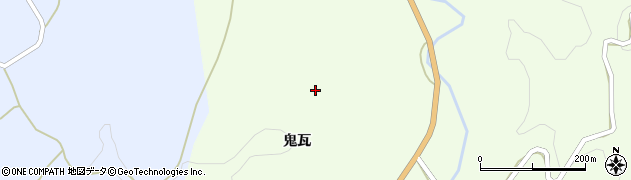 福島県二本松市東新殿五百畑周辺の地図