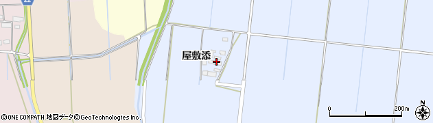 福島県会津坂下町（河沼郡）福原（屋敷添）周辺の地図