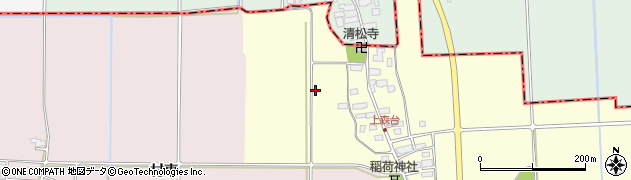 福島県会津若松市高野町大字柳川（森台）周辺の地図