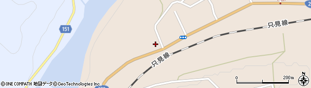 奥会津交通周辺の地図