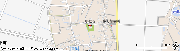 明仁寺周辺の地図