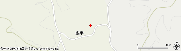 福島県二本松市上長折広平99周辺の地図