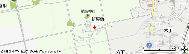 川井ホルモン焼肉店周辺の地図