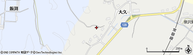 福島県南相馬市小高区泉沢（前田）周辺の地図
