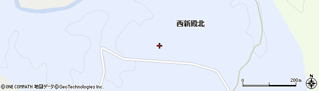福島県二本松市西新殿255周辺の地図