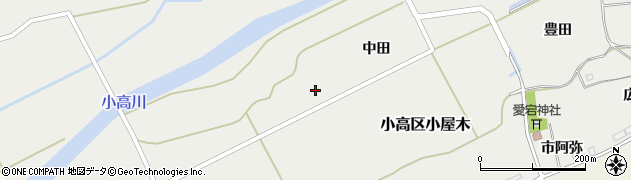 福島県南相馬市小高区小屋木（桜関）周辺の地図