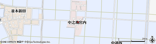 新潟県長岡市中之島宮内周辺の地図