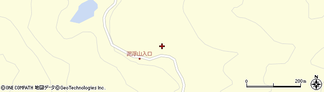 福島県西会津町（耶麻郡）睦合（家ノ下丁）周辺の地図