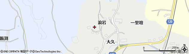 福島県南相馬市小高区泉沢浪岩31周辺の地図