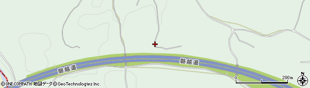 福島県耶麻郡磐梯町更科大松林周辺の地図