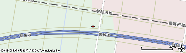福島県猪苗代町（耶麻郡）三ツ和（野口）周辺の地図