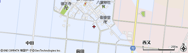 福島県会津坂下町（河沼郡）福原（前田）周辺の地図
