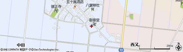 福島県会津坂下町（河沼郡）福原（入子）周辺の地図