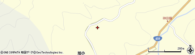 二本松市旭プール周辺の地図