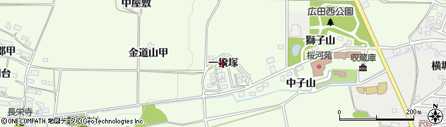 福島県会津若松市河東町郡山（一揆塚）周辺の地図