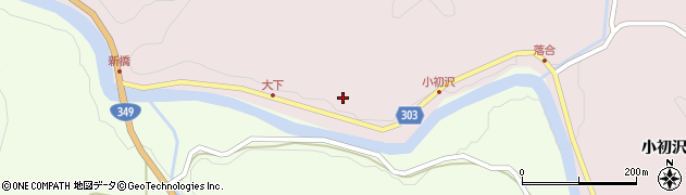 福島県二本松市戸沢（長根山）周辺の地図